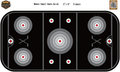 12x18" Frozen Face-off Ice Hockey Shooting Range Target 15-Pack