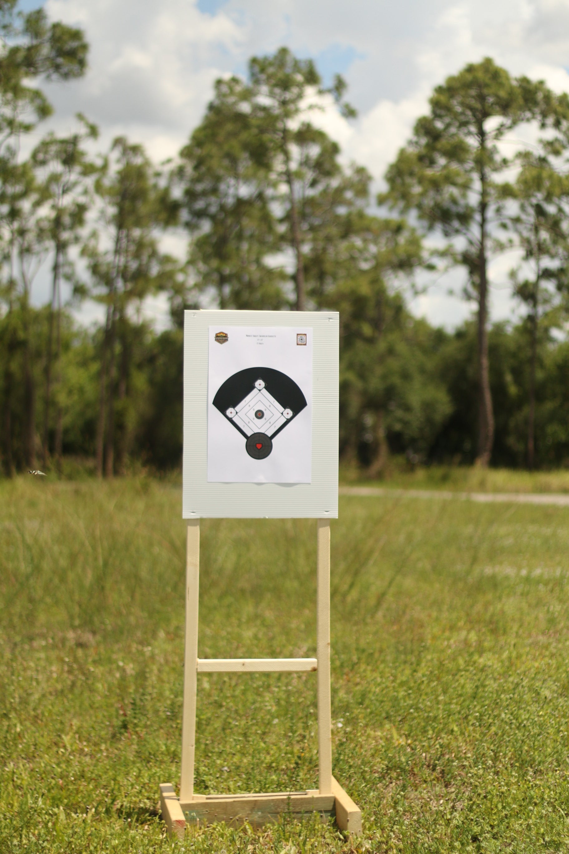 12x18" Baseball Theme Silhouette Range Target 15-Pack